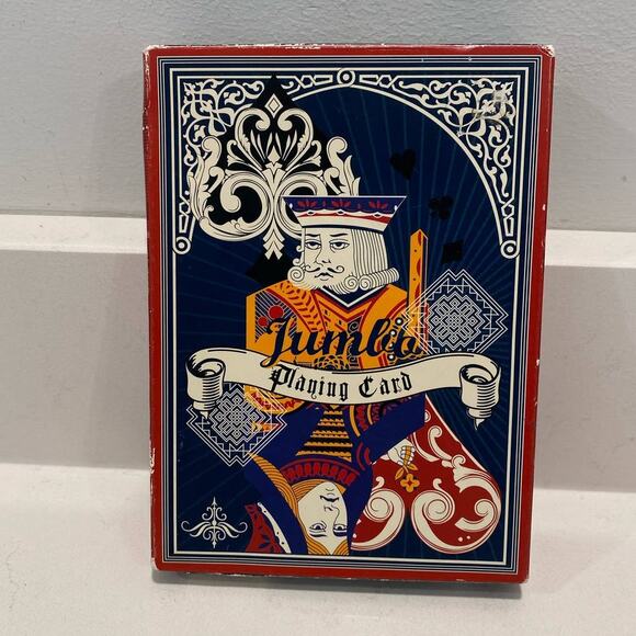 Jumbo Pack Seal Playing Cards 5"x7" Set of 52 NEW - Picture 2 of 7